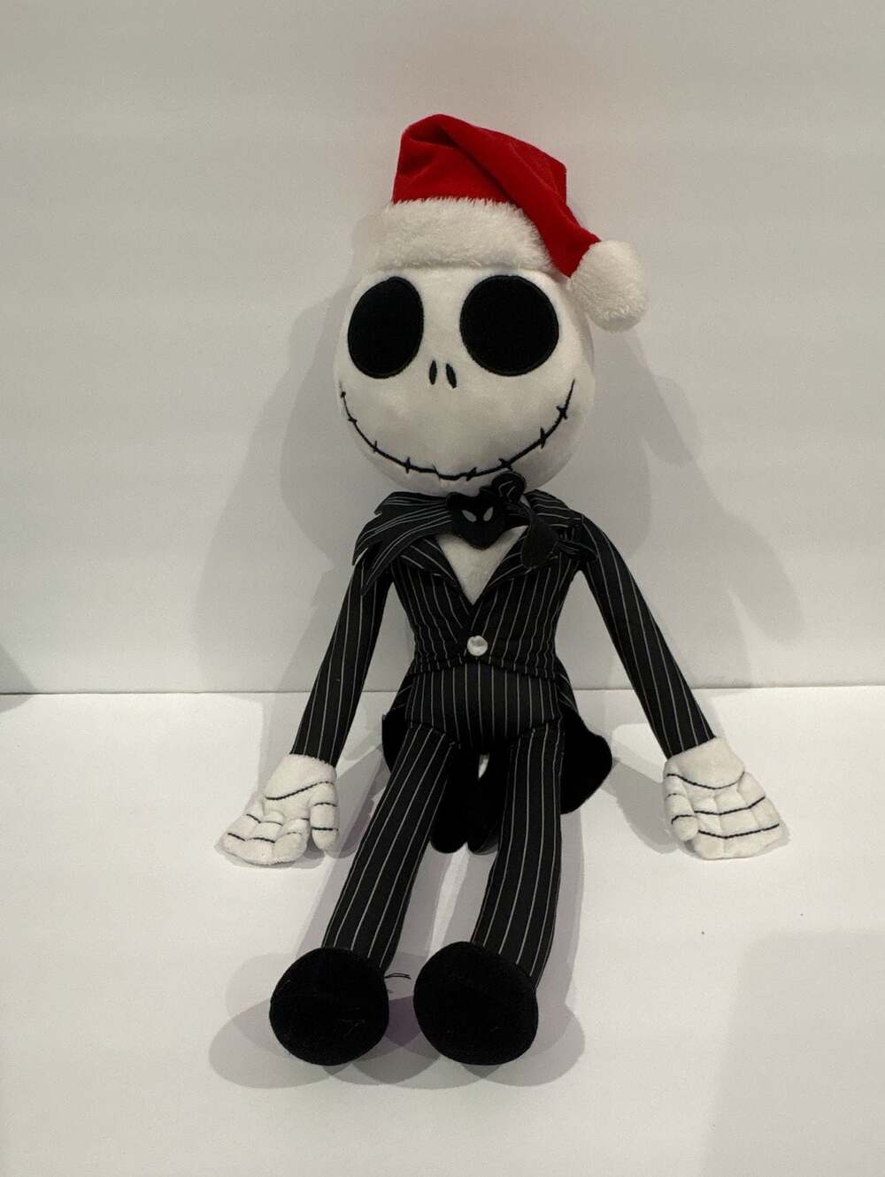 Disney The Nightmare Before Christmas Jack Skellington Holiday Greeter Plush wit